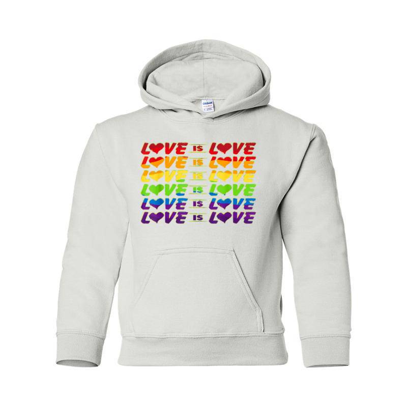 Decoration Love Is Love Hooded Sweatshirt