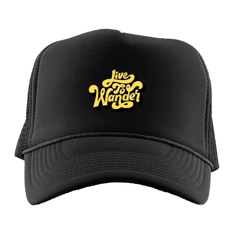 Live To Wander Trucker Hat