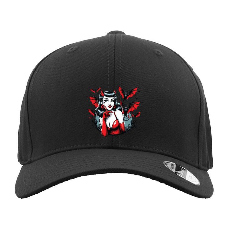 Devil Bats Ladies Fitted Hat