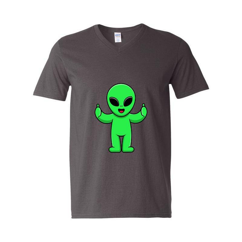 Alien V-Neck T-Shirt