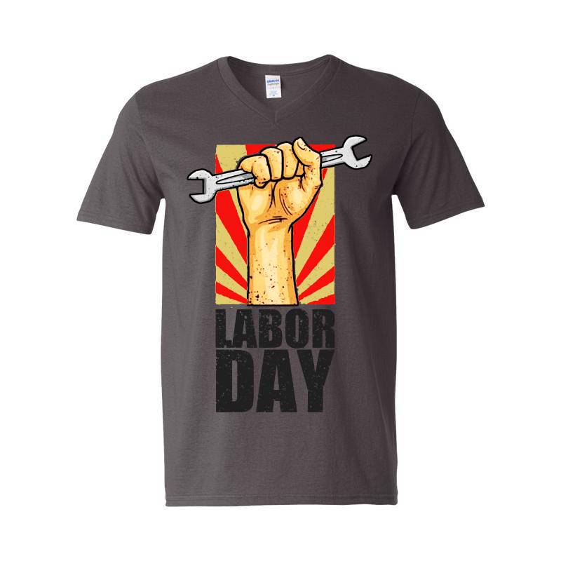 Labor Day V-Neck T-Shirt