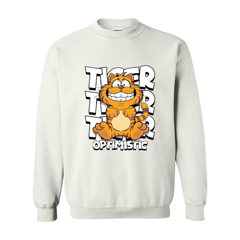 Tiger Optimistic Crewneck Sweatshirt 