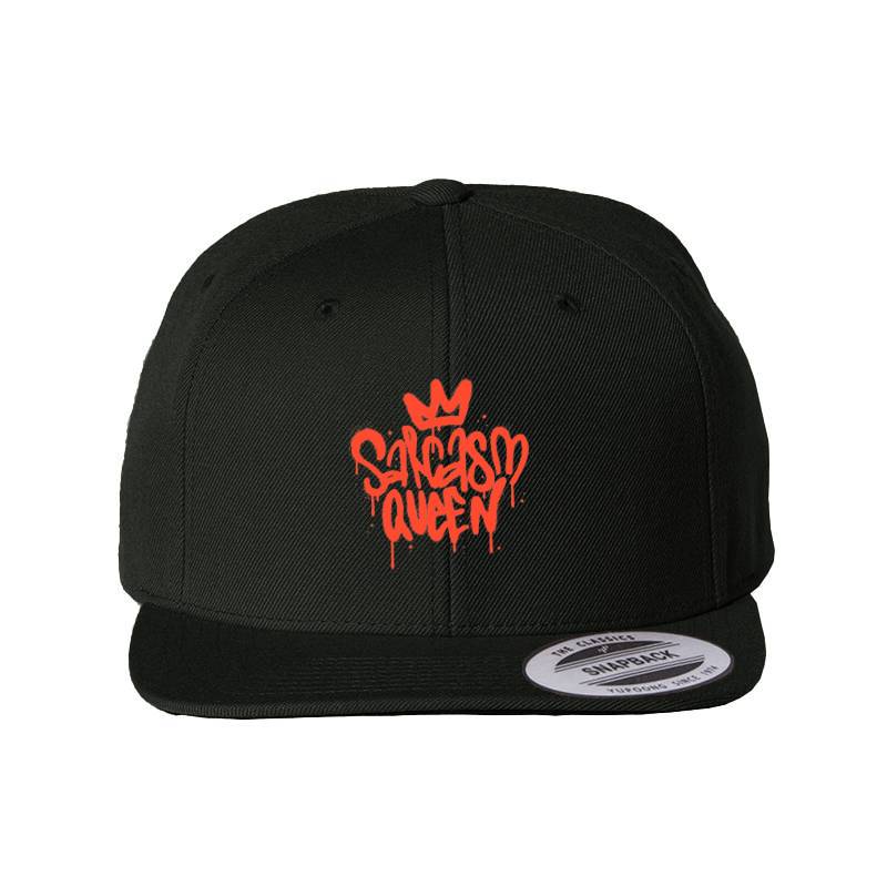Sarcasm Queen Snapback Cap