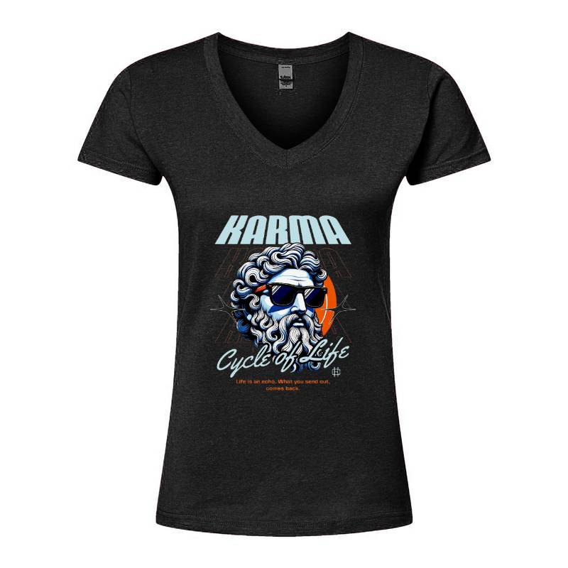 Karma V-Neck T-Shirt