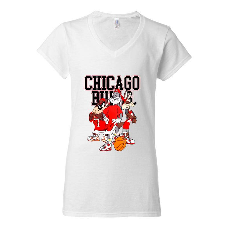 Chicago Bulls V-Neck T-Shirt