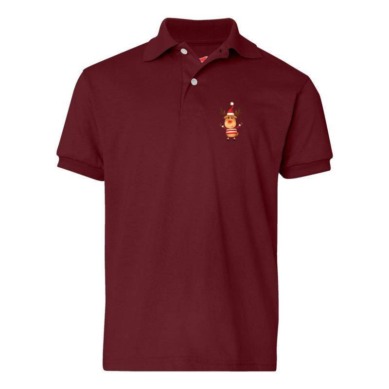 Cristmas deer Polo T-Shirt
