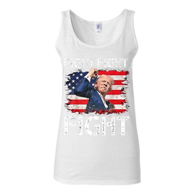 Trump Fight Tank Top T-Shirt