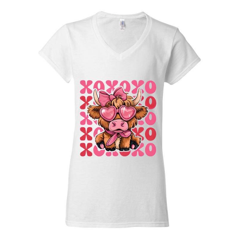 Valentine's Day V-Neck T-Shirt