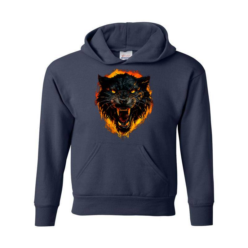 Night Wolf Ladies Fitted Hoodie