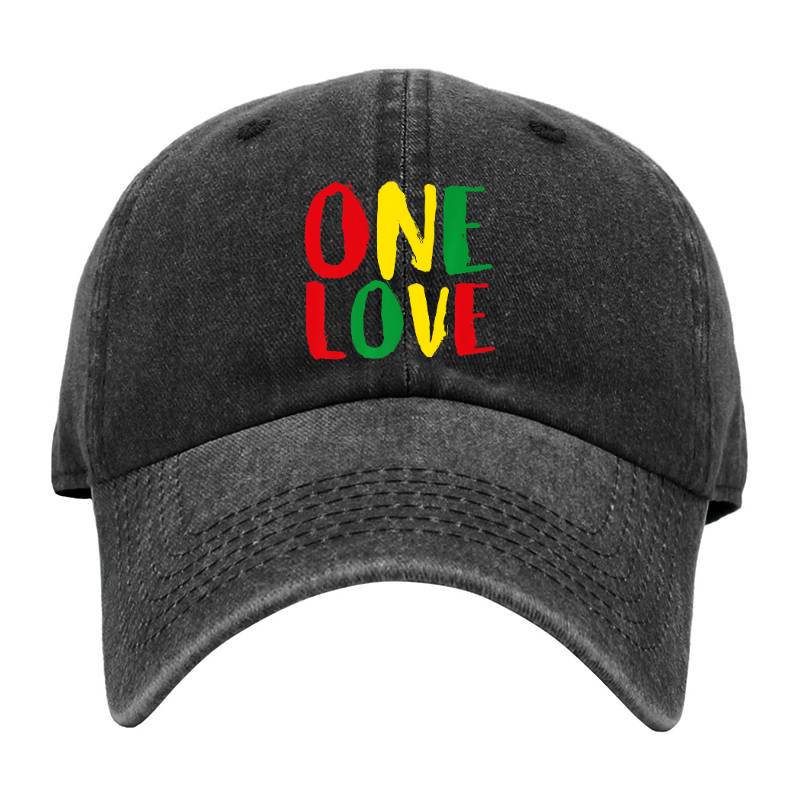 One love Baseball Cap