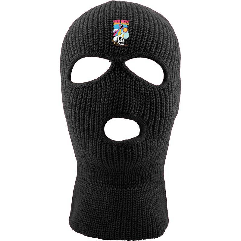 Good Vibes Skull Three hole mask