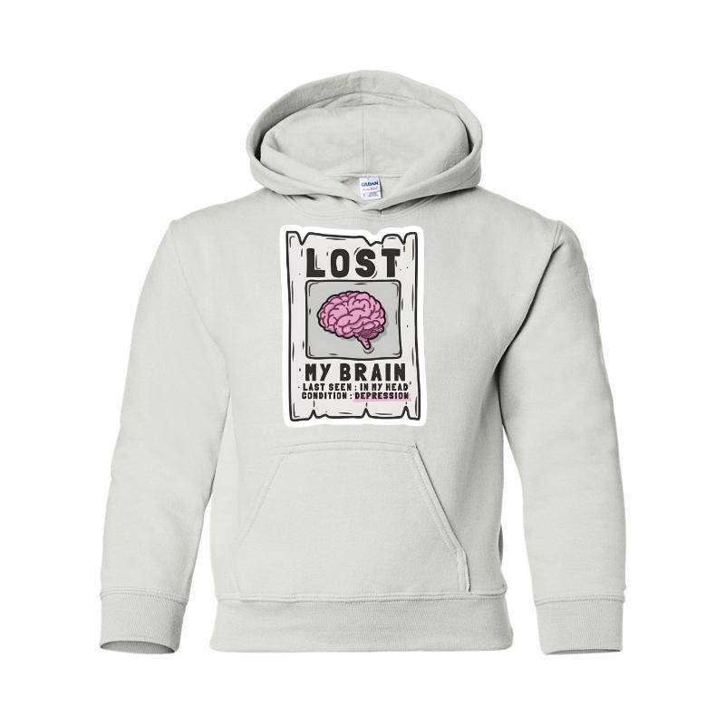 Lost My Brain Hooded Sweatshirt