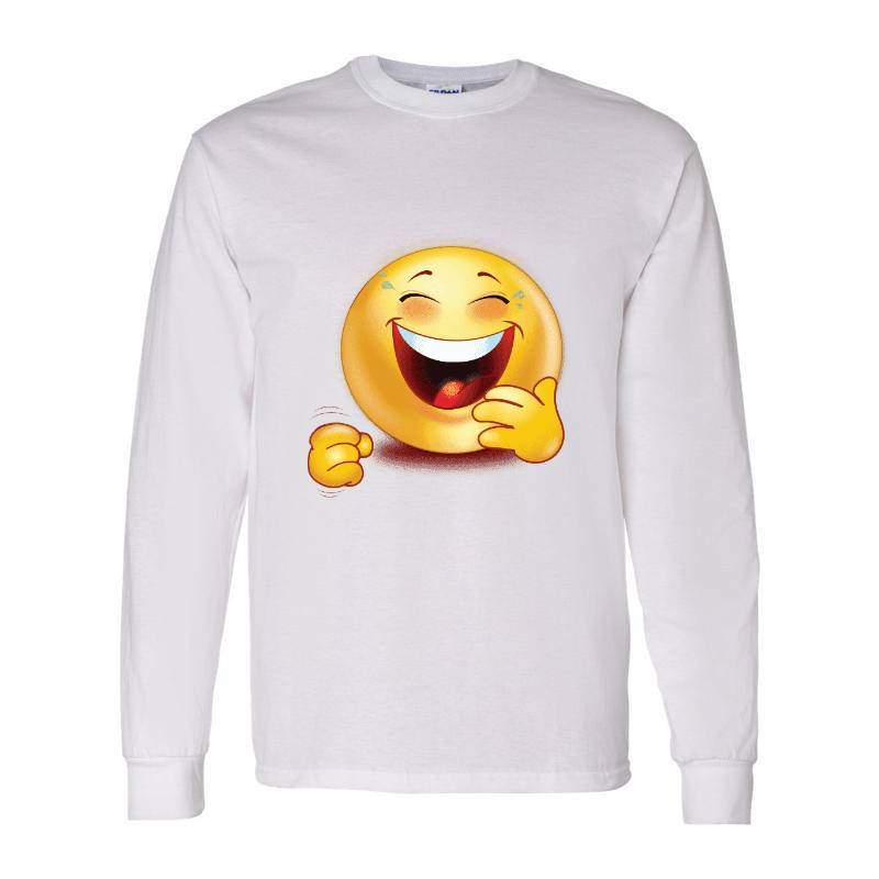 Happy Emoji Long Sleeve Shirt