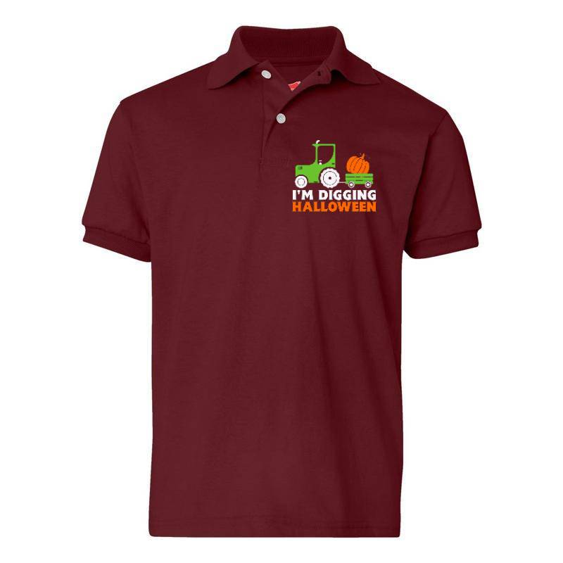 Im Digging Halloween Polo T-Shirt