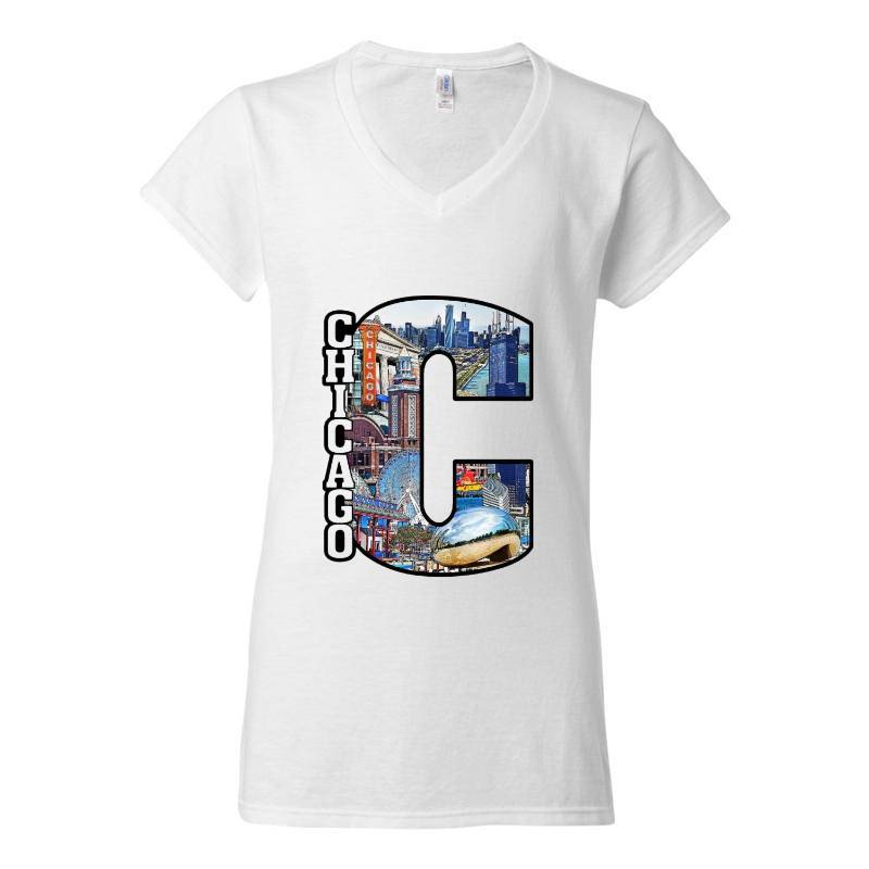 Chicago V-Neck T-Shirt