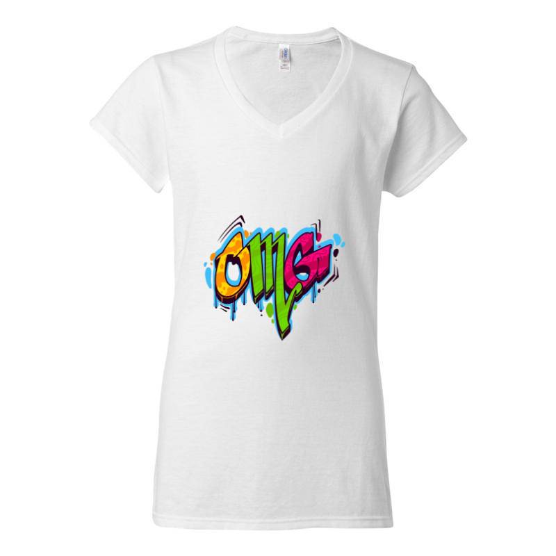 OMG V-Neck T-Shirt