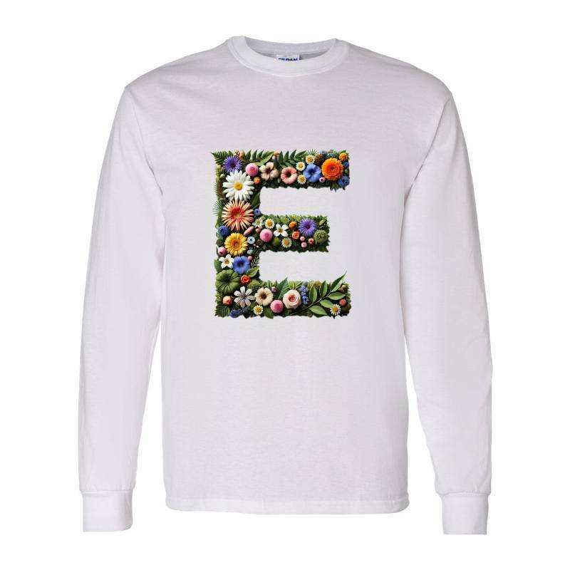 Letter E Long Sleeve Shirt