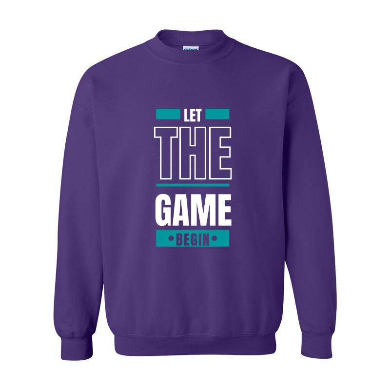 Let The Game Begin Crewneck Sweatshirt 
