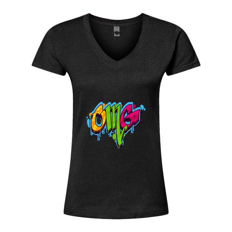 OMG V-Neck T-Shirt