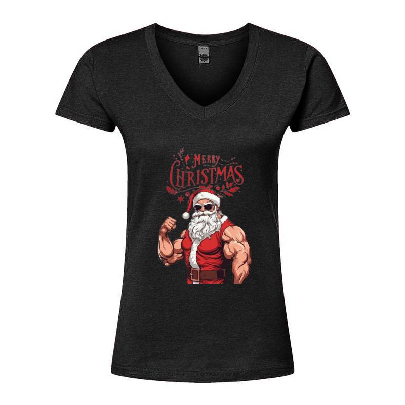 Merry Christmas V-Neck T-Shirt