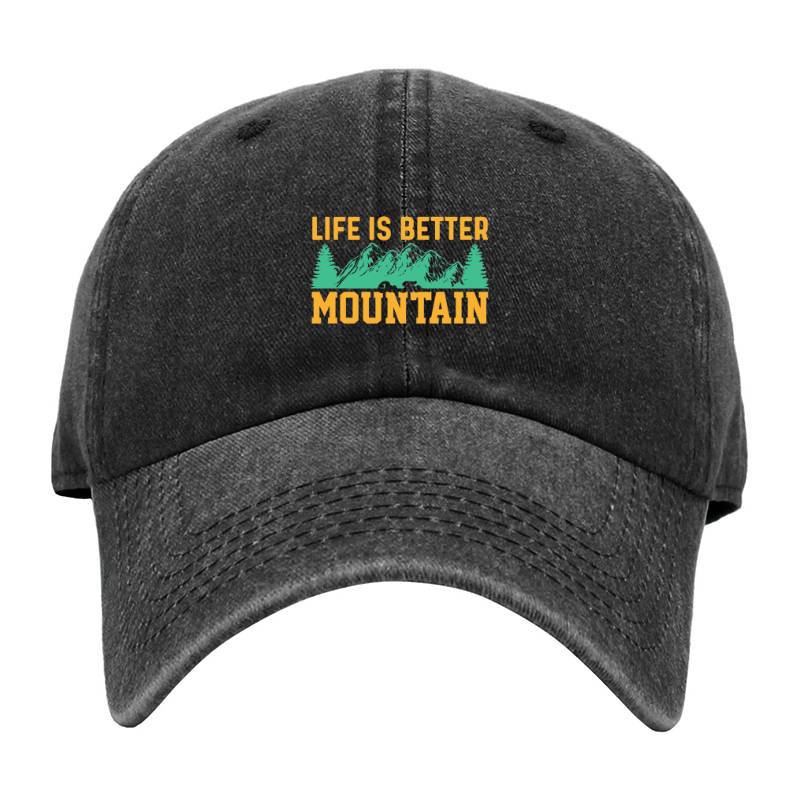 Mountain Baseball Cap