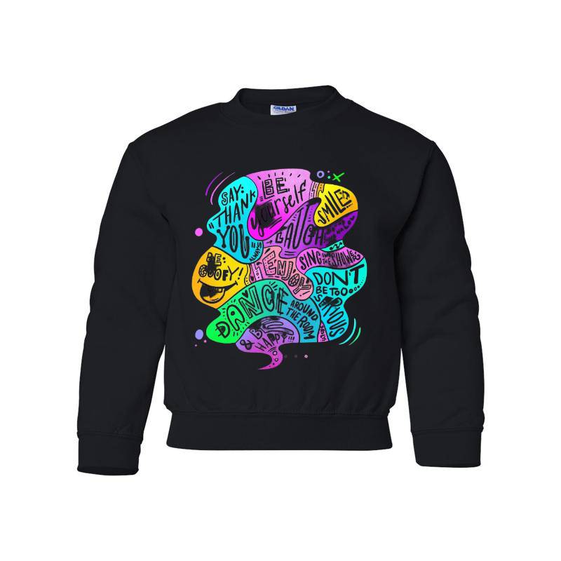 Emotions Youth Crewneck Sweatshirt 