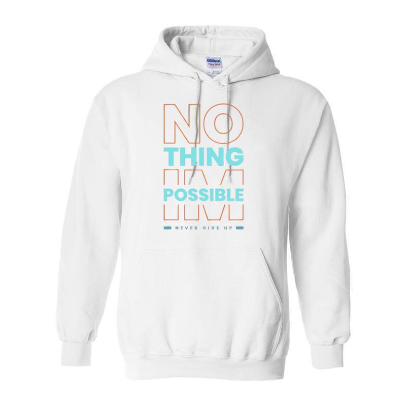 Never Give Up Hoodie