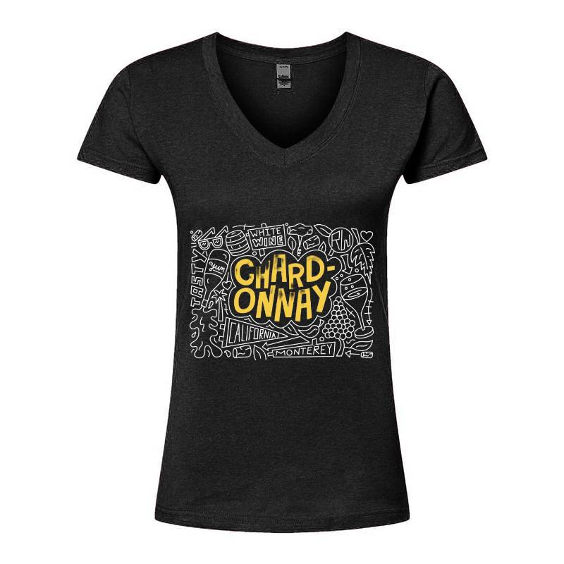 Chard Onnay V-Neck T-Shirt