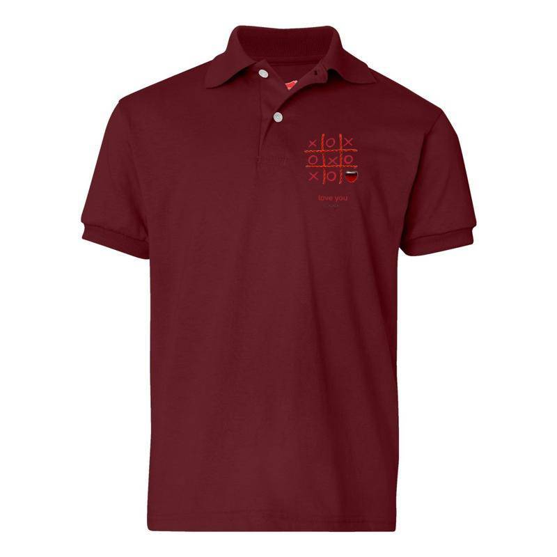 Valentine's Day Polo T-Shirt