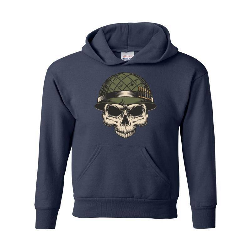 Soldier Skull Hoodie