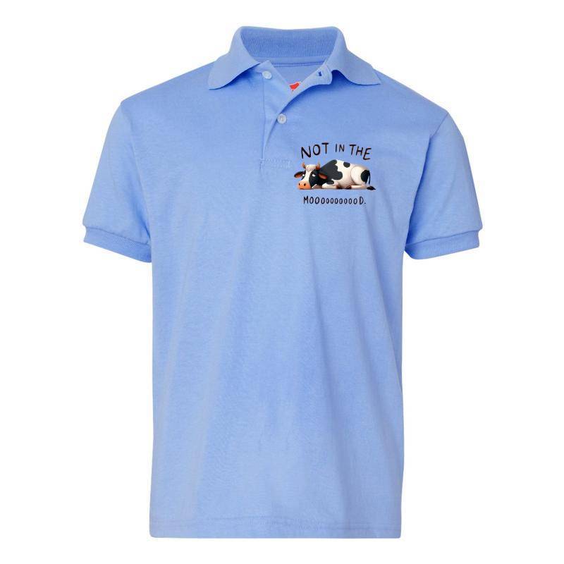 Moody Cow Polo T-Shirt