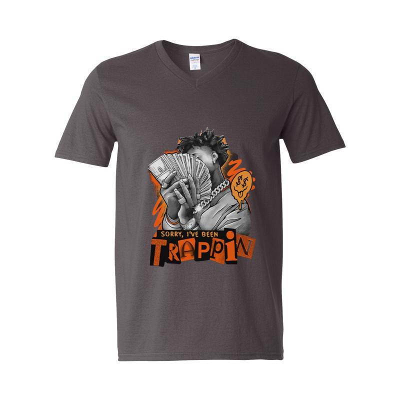 Money Trappin V-Neck T-Shirt