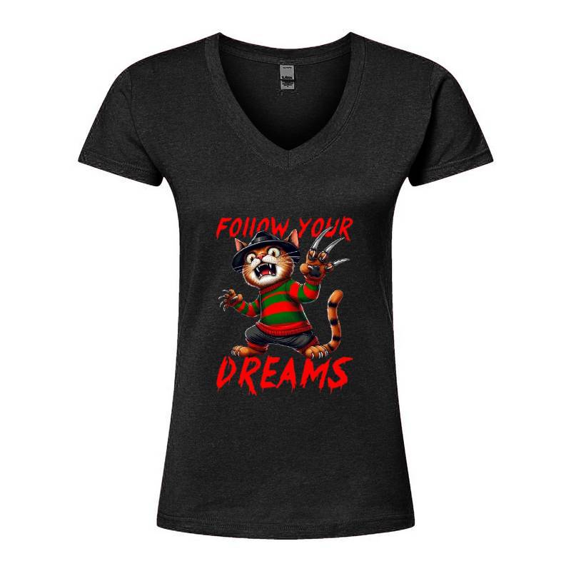 Follow Your Dreams V-Neck T-Shirt