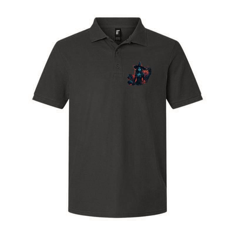 Horror Halloween Polo T-Shirt