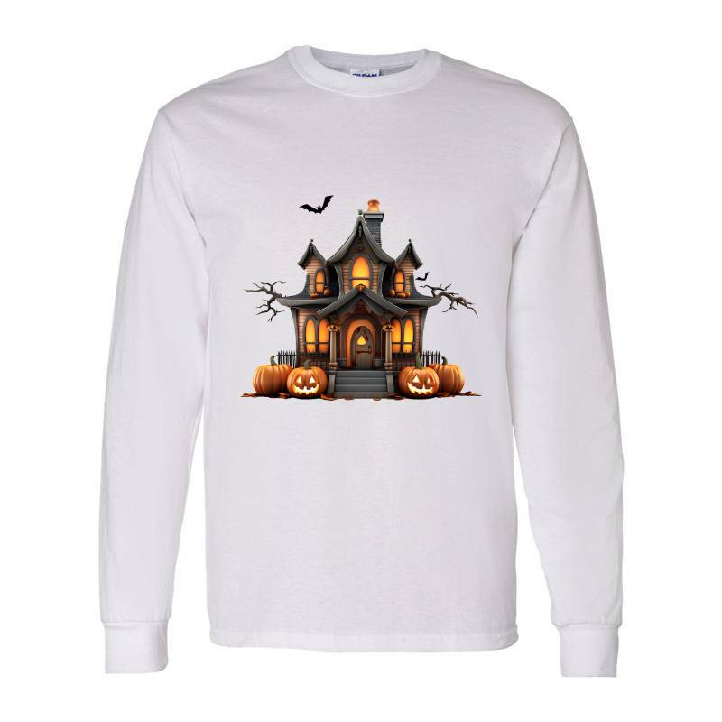 Halloween Pumpkin Long Sleeve Shirt