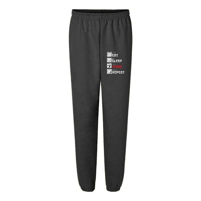 Eat Sleep Anime Repeat Sweatpants