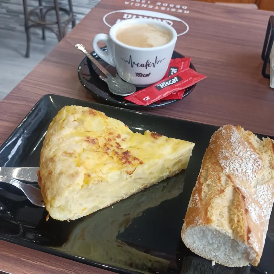 Tortilla en El Tostón In