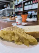 Tortilla de patata en Bar Don Policarpo, Zaragoza