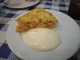 Tortilla de patata en Casa Manuela, Huelva