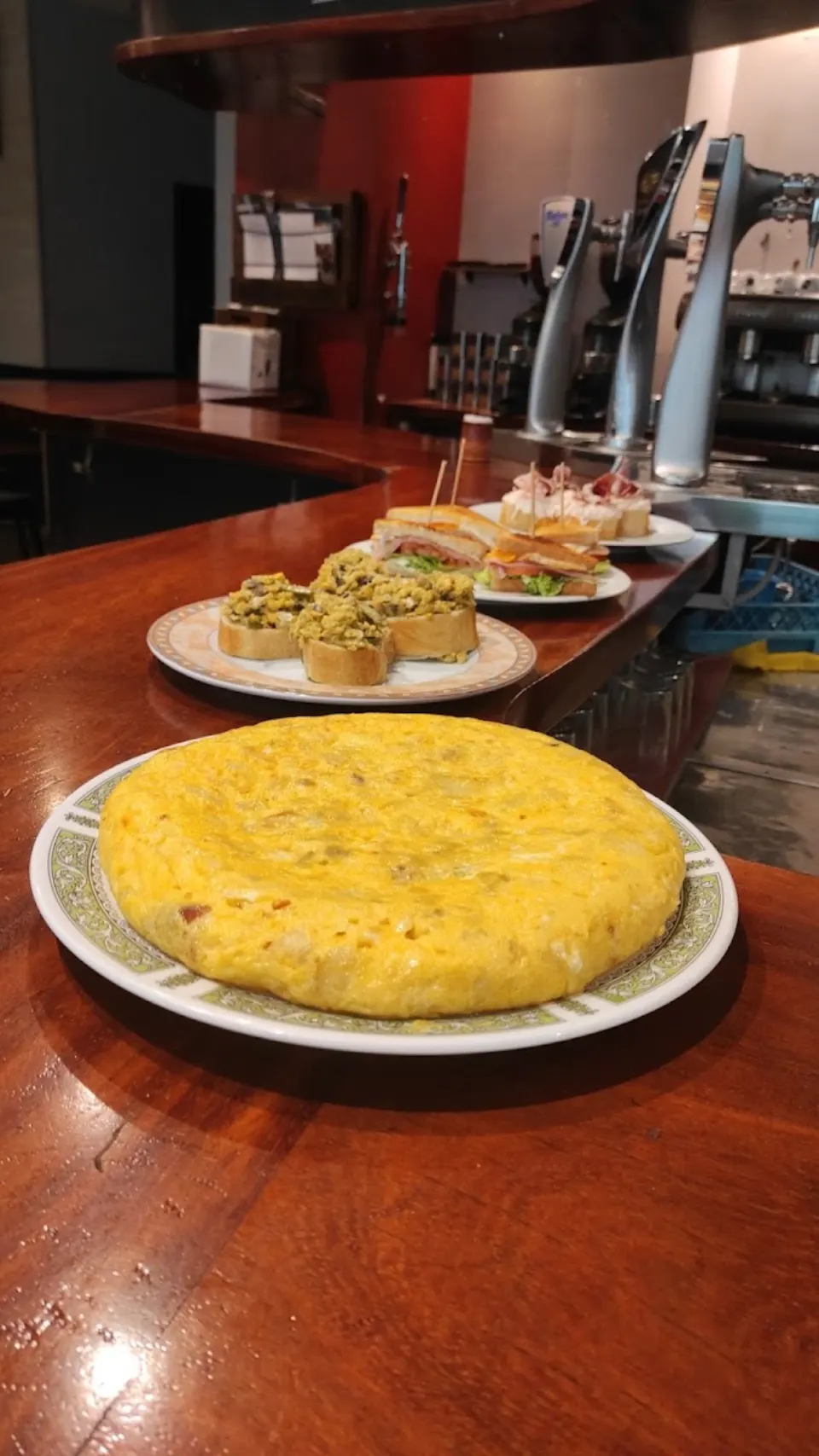 Tortilla en Landare Herriko Taberna