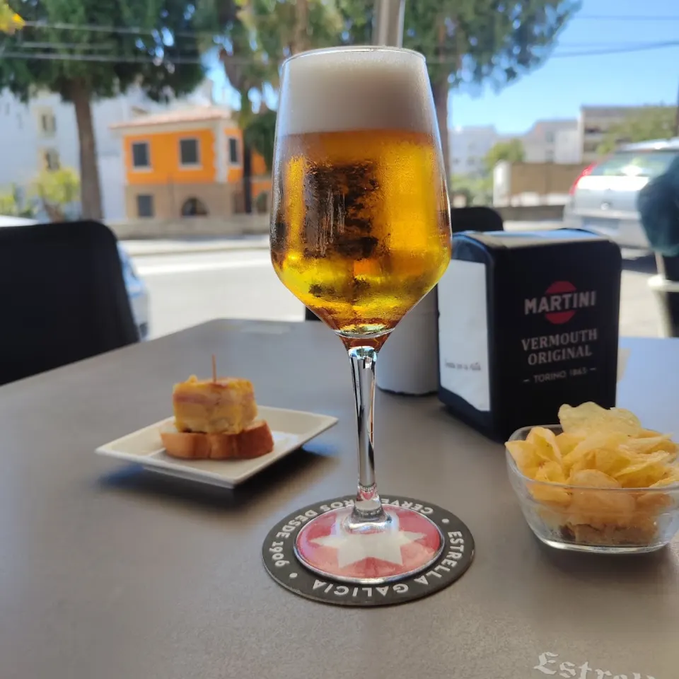 Tortilla en A Cervecería