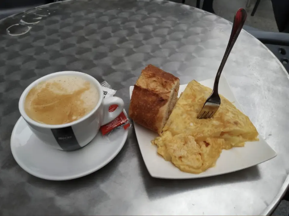 Tortilla en Bar Madariaga