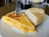 Tortilla de patata en Cafetería & Restaurante la Estación del Neñu, Ribadesella