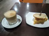 Tortilla de patata en La Estación Bar, Balmaseda