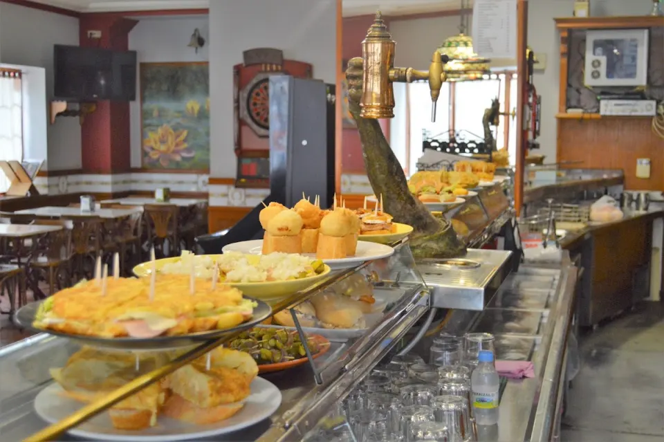 Tortilla en Taberna Cervantes
