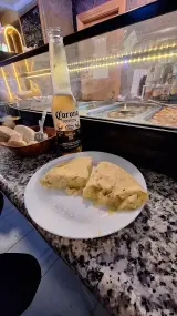 Tortilla de patata en Cervecería la Parroquia Pintxos y Tapas, Fuenlabrada