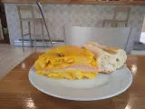Tortilla de patata en Bar Aroza Taberna, Hernani
