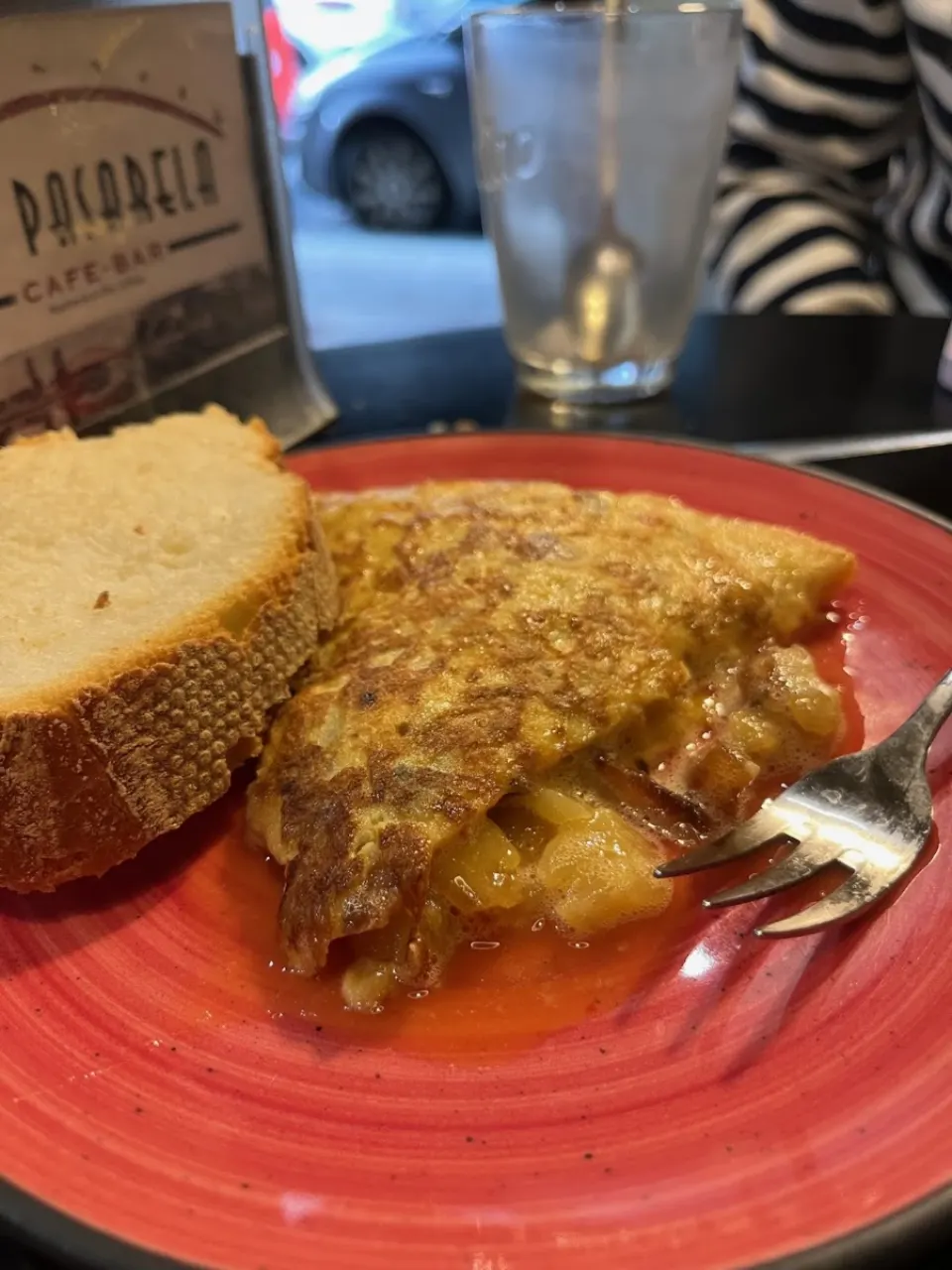 Tortilla en La Pasarela