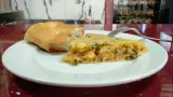 Tortilla de patata en "La Tortillería de Eva", Aranda de Duero