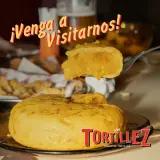 Tortilla de patata en Los Tortíllez, Barcelona